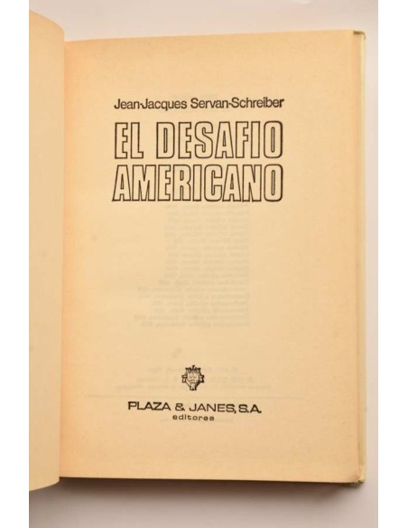 El desafío americano