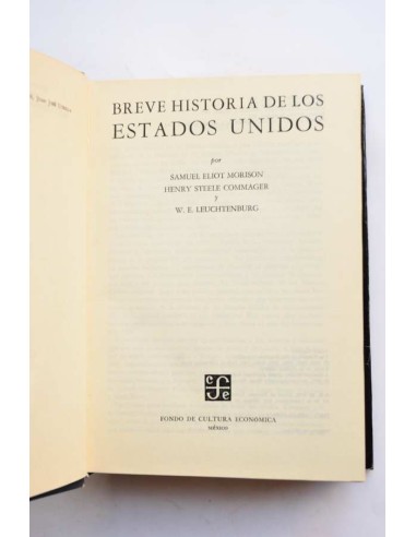 Breve historia de los Estados Unidos