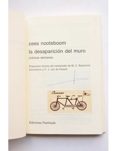 La desaparición del muro. Crónicas alemana