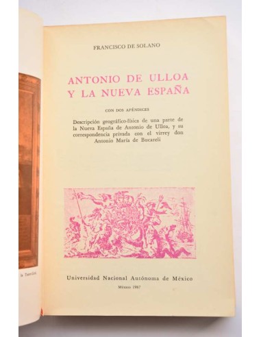 Antonio de Ulloa y la Nueva España