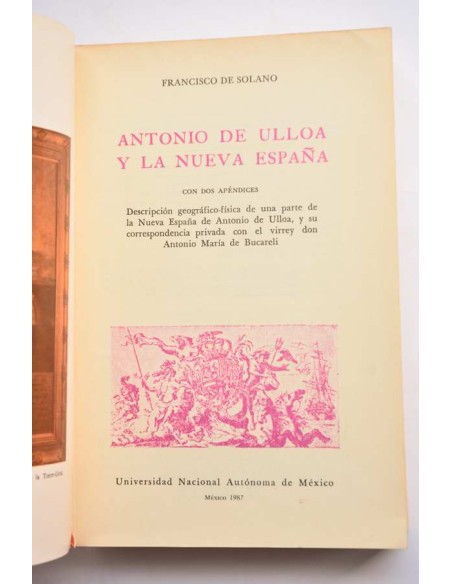 Antonio de Ulloa y la Nueva España