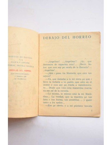 Debajo del horreo