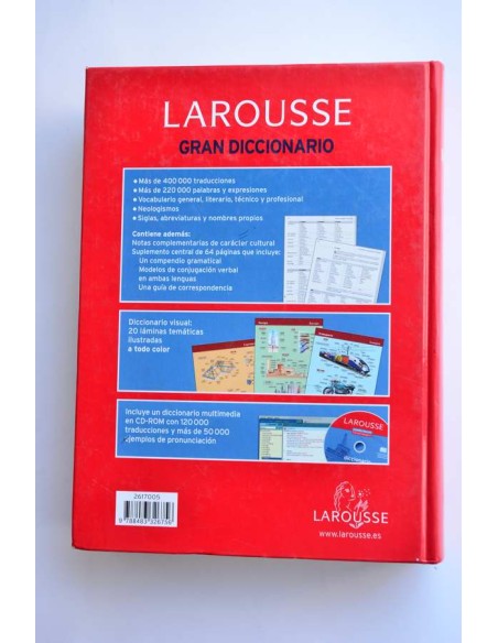 Larousse. Gran diccionario español - francés, français - espagnol
