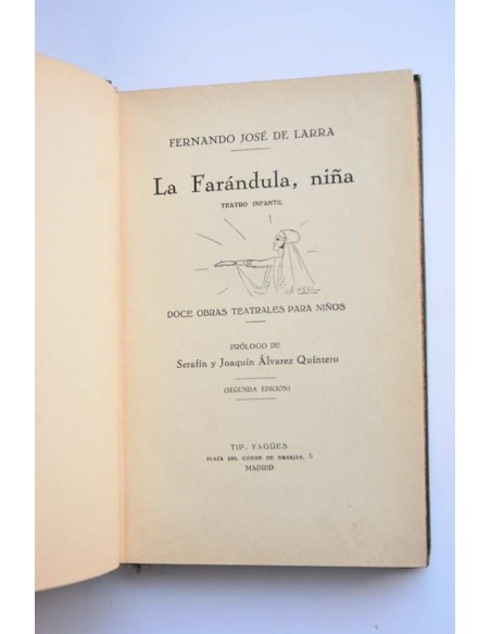 La farándula, niña. Teatro infantil