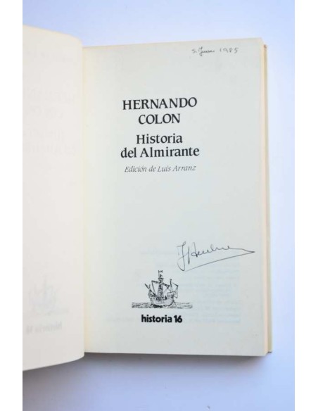 Historia del Almirante