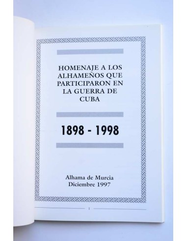 Homenaje a los alhameños que participaron en la...