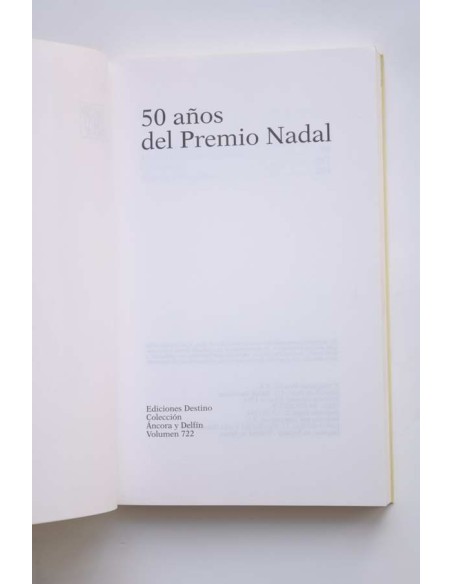 50 años del Premio Nadal