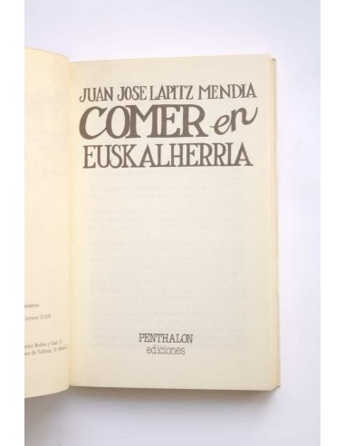 Comer en Euskalherria