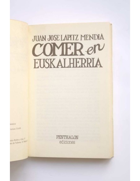 Comer en Euskalherria