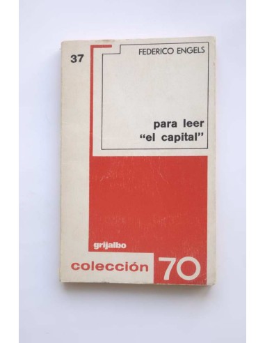 Para leer El Capital
