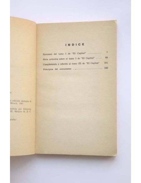 Para leer El Capital