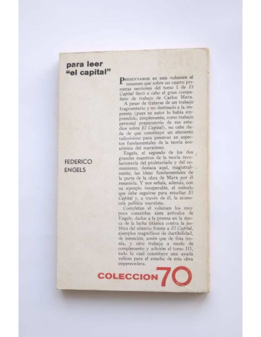 Para leer El Capital