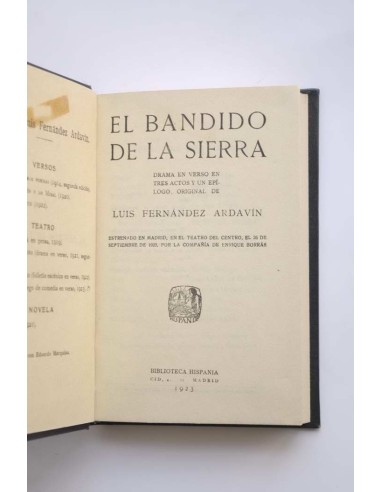 El bandido de la Sierra