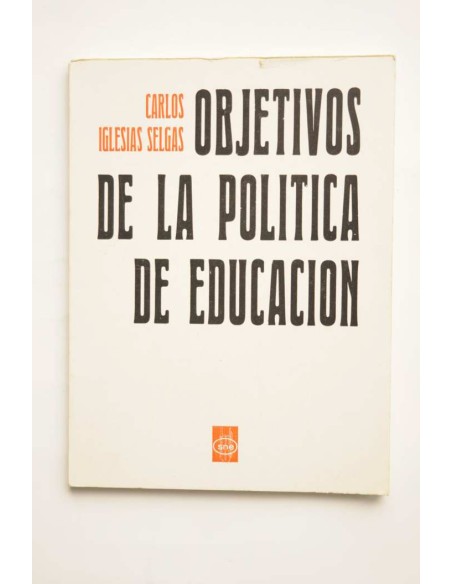 Objetivos de la política de educación