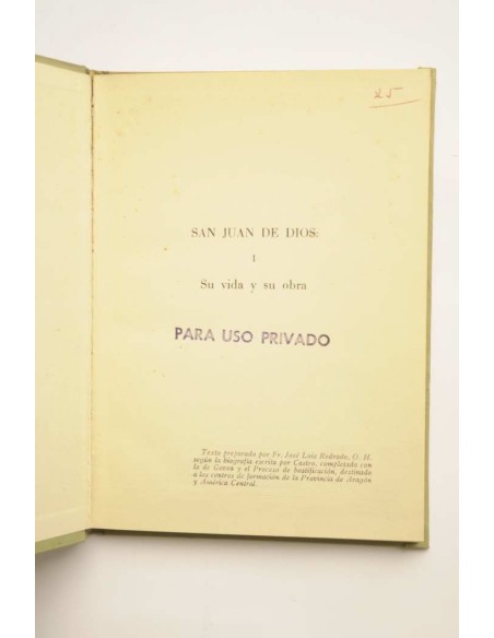 San Juan de Dios. I. Su vida y su obra