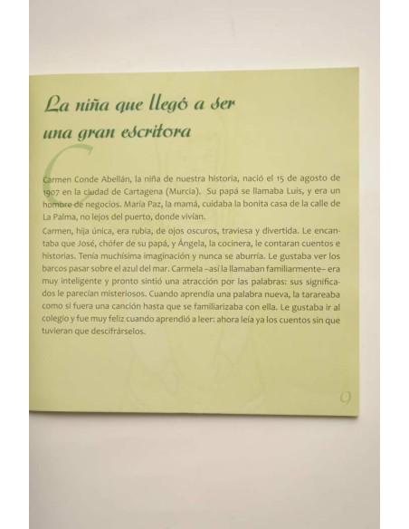 La niña que llegó a ser una gran escritora. Carmen Conde