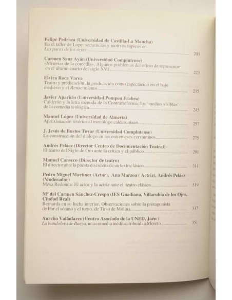 En torno al teatro del Siglo de Oro. Actas