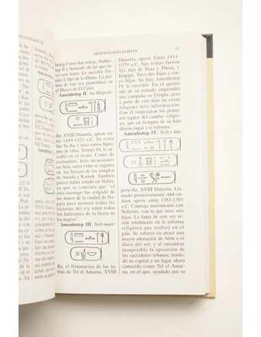 Diccionario de arqueología egipcia