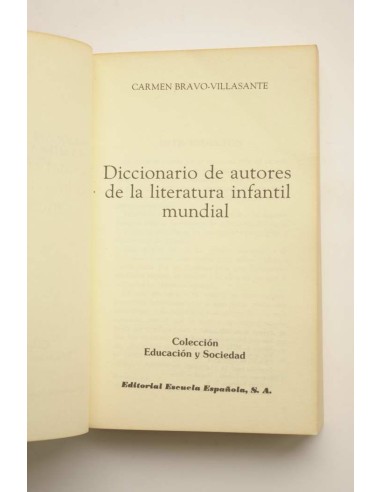 Diccionario de autores de la literatura...