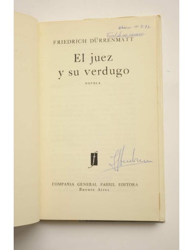 El juez y su verdugo