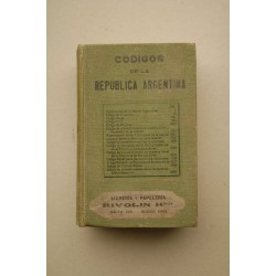 Códigos de la República Argentina