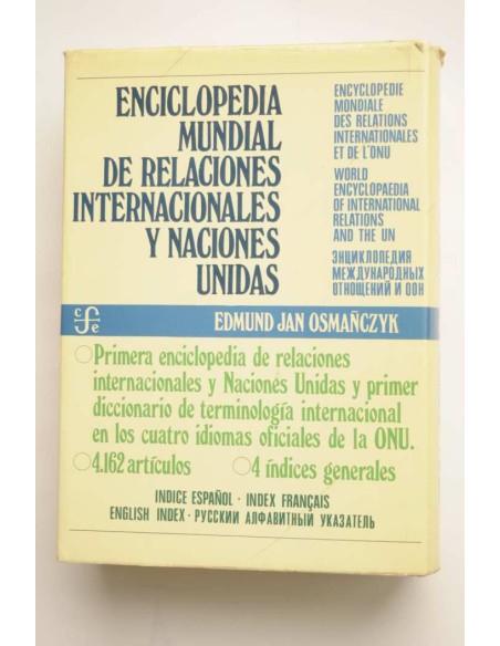 Enciclopedia Mundial de Relaciones Internacionales y Naciones Unidas