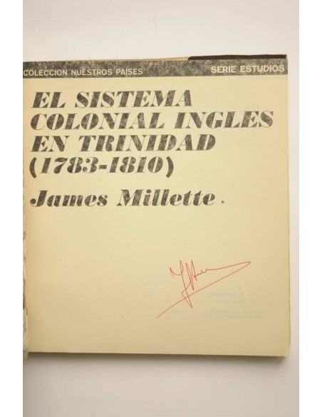 El sistema colonial inglés en Trinidad (1783-1810)