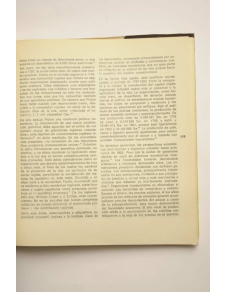 El sistema colonial inglés en Trinidad (1783-1810)
