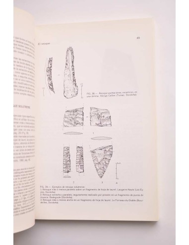 Instrumental prehistórico. Forma, fabricación,...