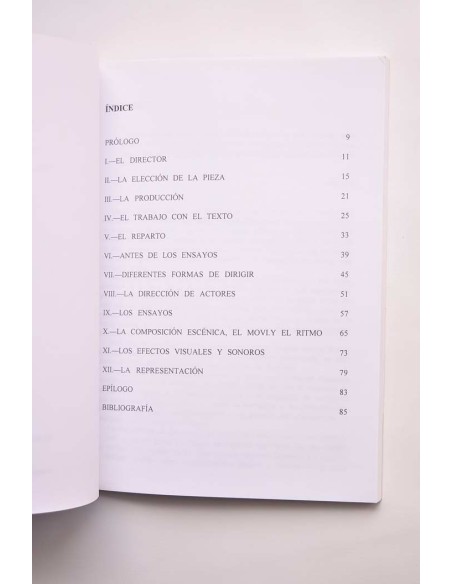 Dirección escénica