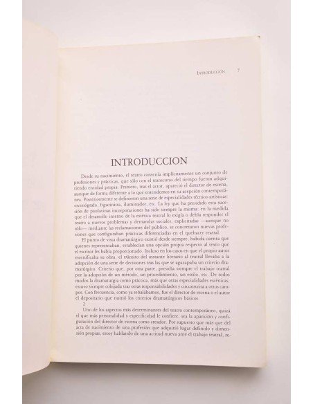 Trabajo dramatúrgico y puesta en escena