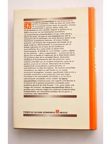La época mercantilista