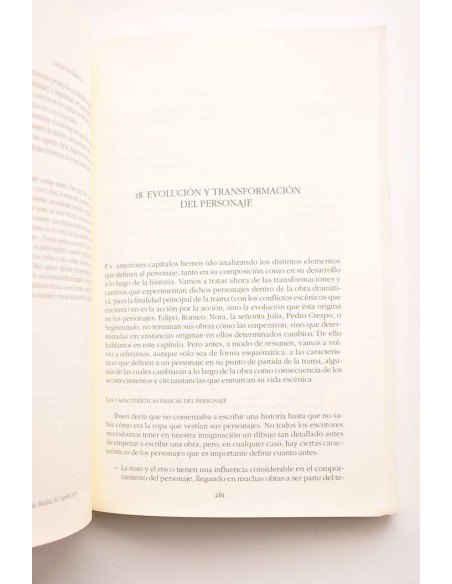 La escritura dramática