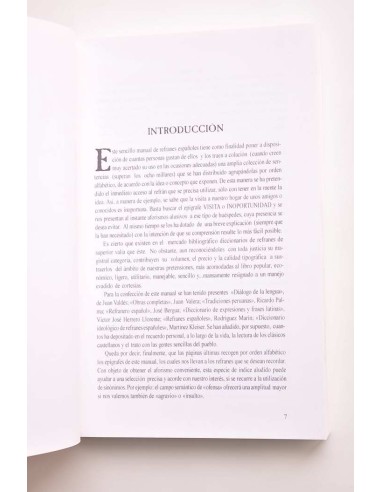 Manual de refranes españoles