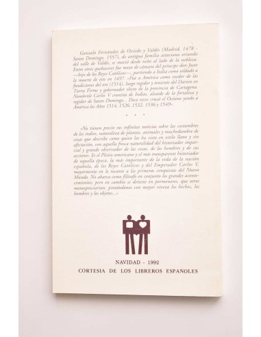 Sumario de la natural y general historia de Las...