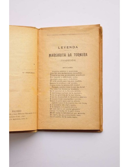 Zorrilla. Composiciones varias