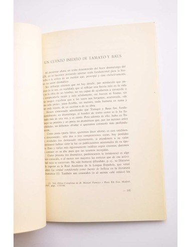 Un cuento inédito de Tamayo y Baus