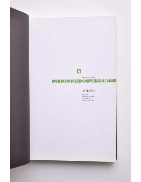 ANTARIA 9.- Noviembre 2008  - La ilusión de la mente
