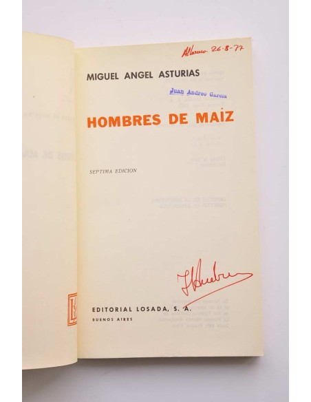 Hombres de maiz
