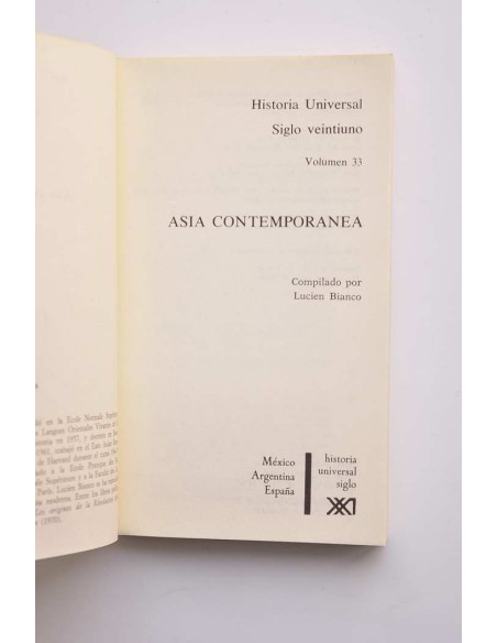 Asia contemporánea