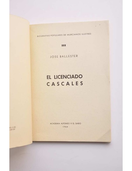 El Licenciado Cascales