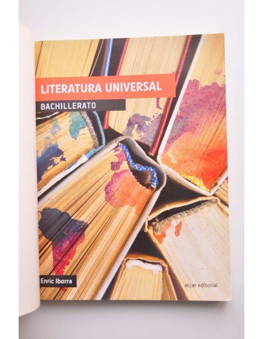 Literatura universal. Bachillerato
