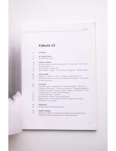 Fábula. Revista literaria, otoño - invierno 2007,nº 23 2