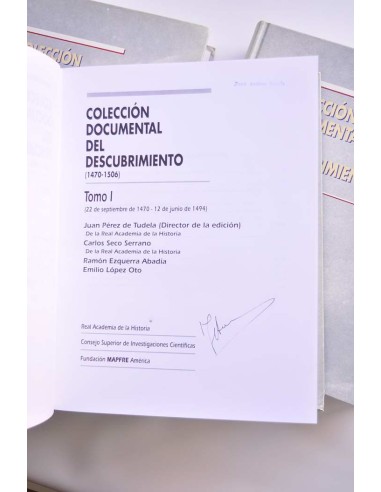 Colección documental del Descubrimiento (1470 -...