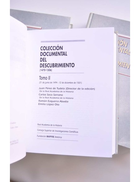 Colección documental del Descubrimiento (1470 - 1506)