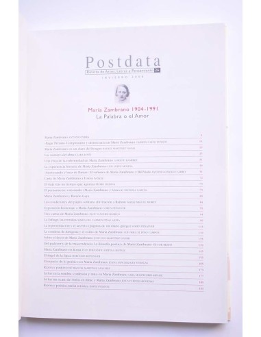 Postdata : revista de artes, letras y...