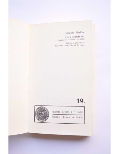 Aires murcianos : recopilación completa 1898-1928