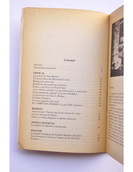 Hora de poesía. nº 2 marzo-abril 1979