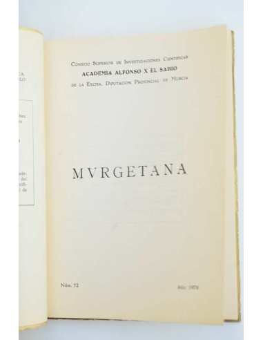 MURGETANA - nº 52, 1978