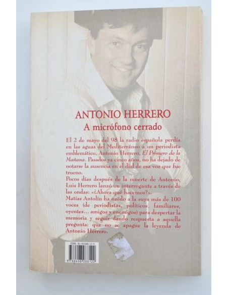 Antonio Herrero. A micrófono cerrado